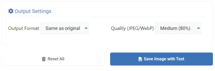 Add Text to image