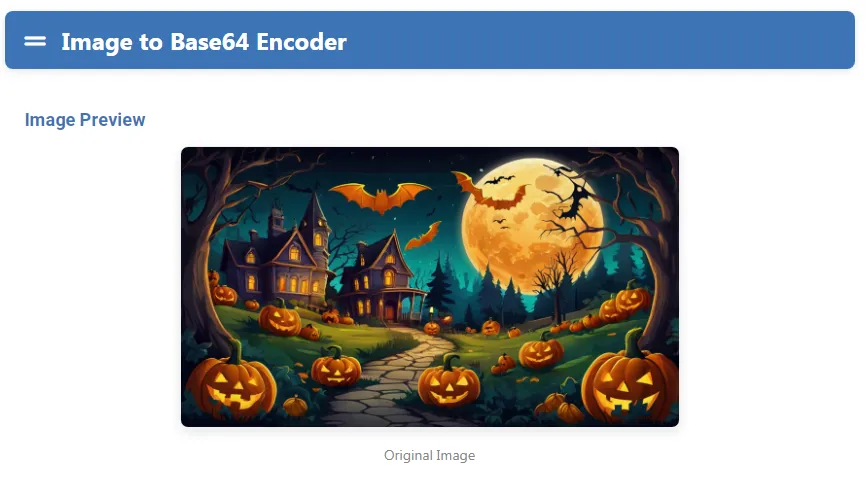 Image to Base Encoder