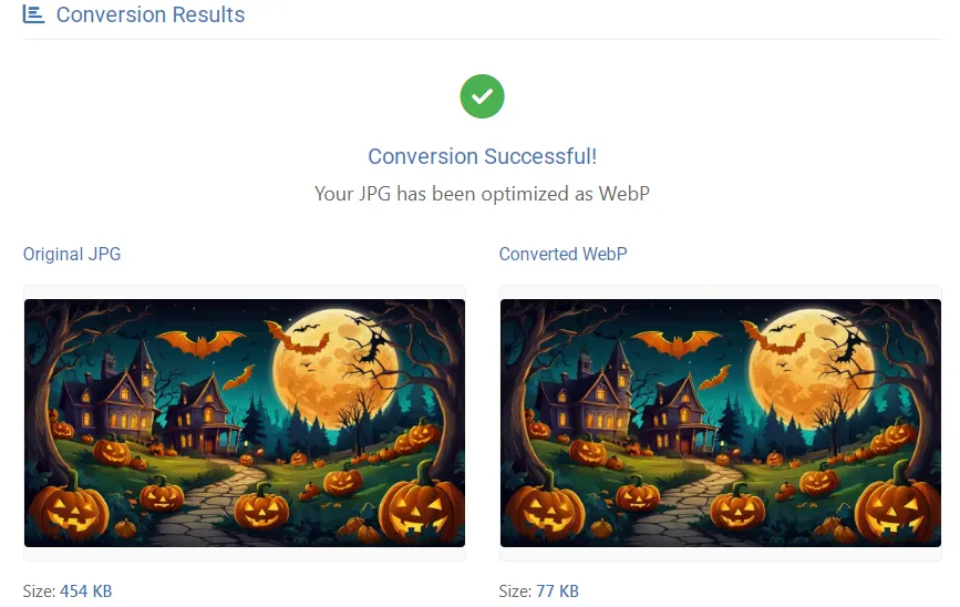 JPG to WebP