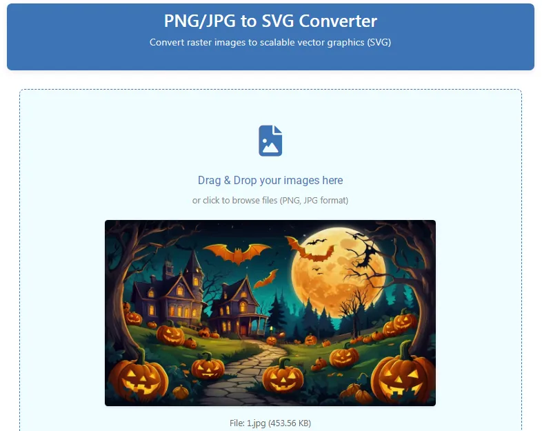 PNG/JPG to SVG