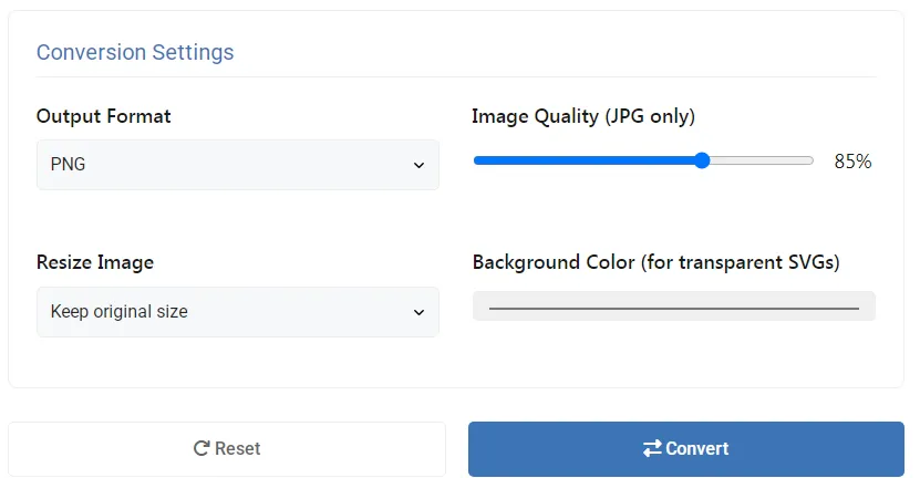 SVG to PNG/JPG